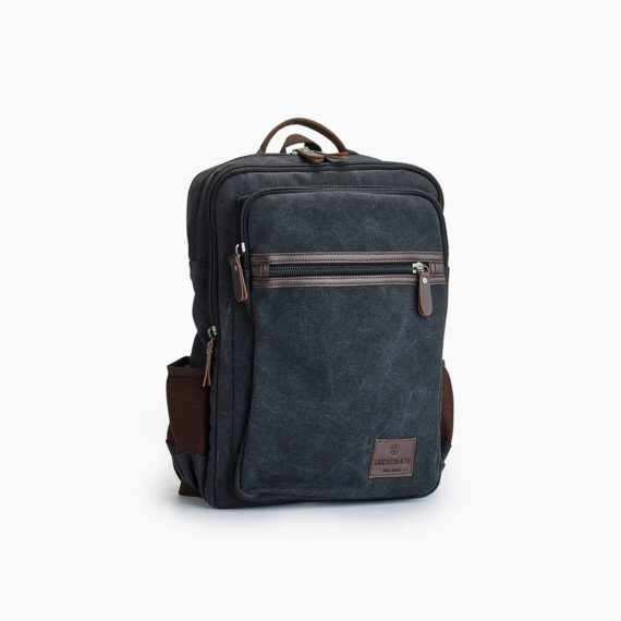 SNYGG RYGGSÄCK FRÅN SUTHERLANDS & SONS – Svart