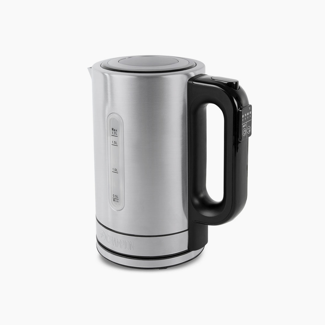 Vattenkokare Temp 1,7L Rostfri