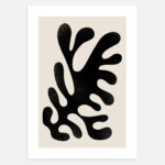 Organic Shape Poster 50x70cm