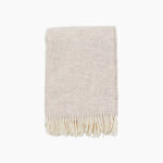 Morris Ullpläd Beige