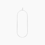 Paris silverhalsband 50
