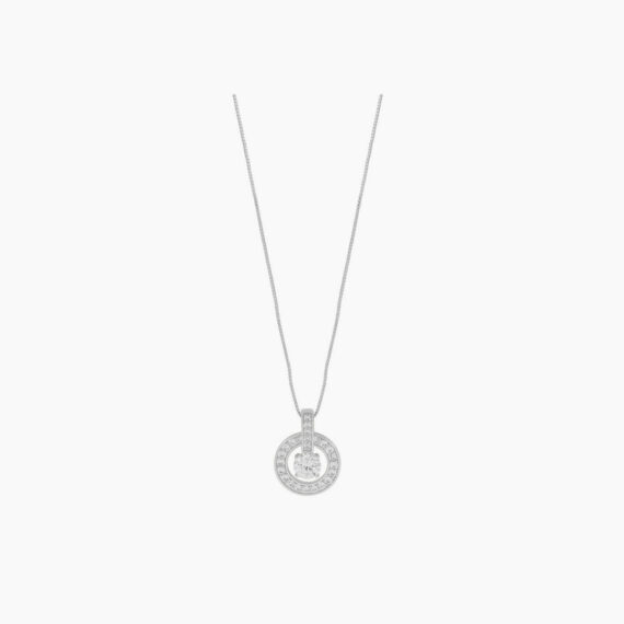 Elaine Pendant Neck 42 S/Clear