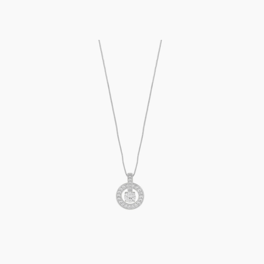 Elaine Pendant Neck 42 S/Clear