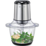 Mini Chopper 1,2L 400W Glasskål MC310 Rostfri