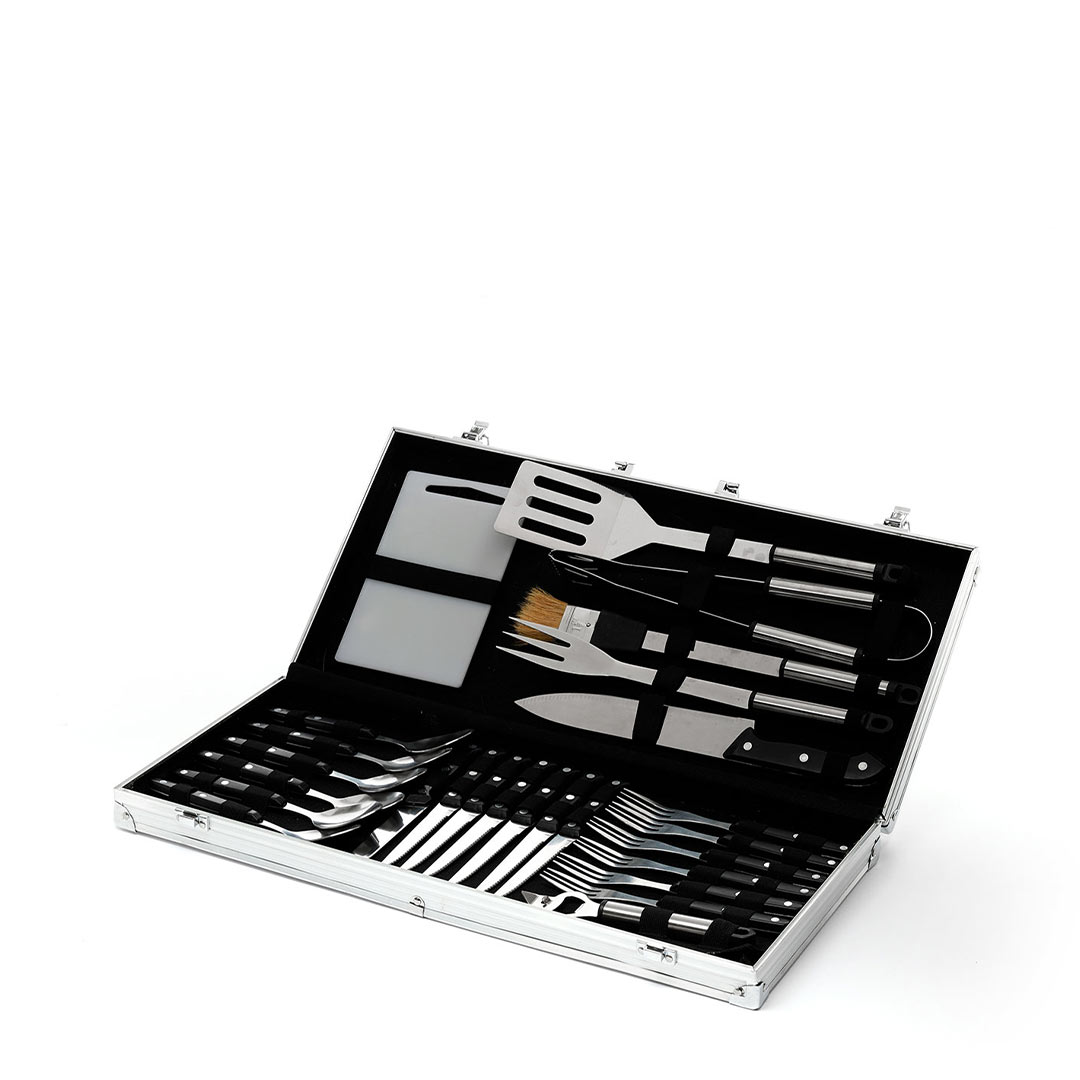 KOMPLETT GRILLSET – 26 DELAR