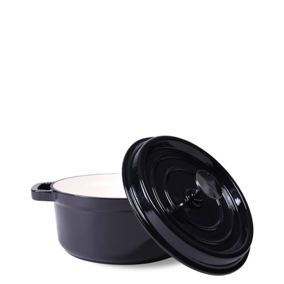 YOKAMA GJUTJÄRNSGRYTA FRÅN MIKSAYO - SVART